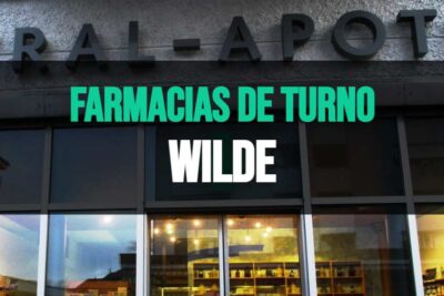 Farmacia De Turno Wilde